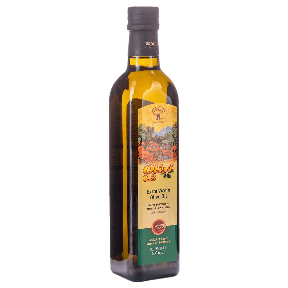 Масло оливковое нераф. ст/б 500мл OLIVI