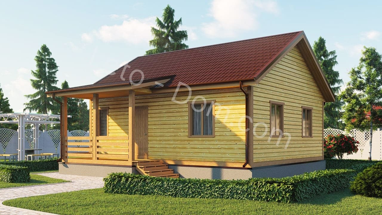 дом из бруса