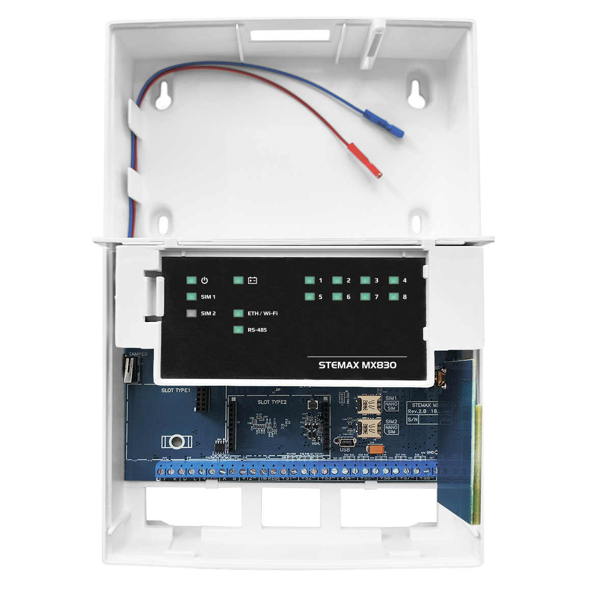 контроллер stemax mx840 со снятой крышкой