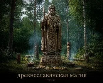 Перун, статуя, капище, древние боги, славянская магия
