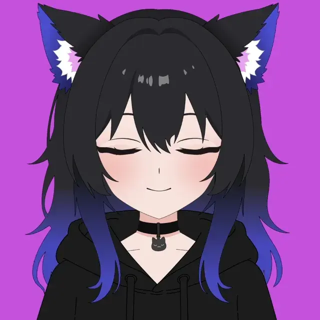 Спокойствие — VTuber модель кошкодевочки