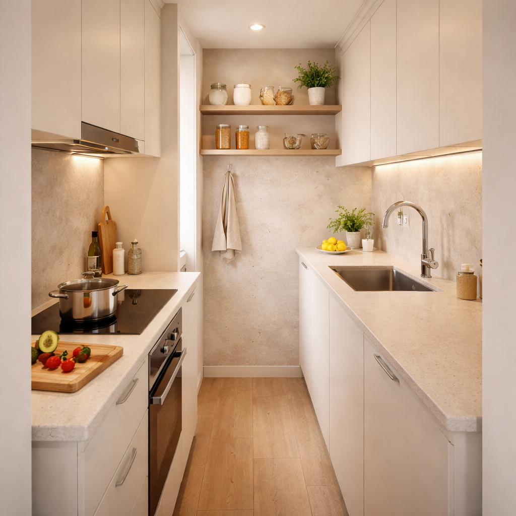 Компактная кухня до 8 квадратных метров