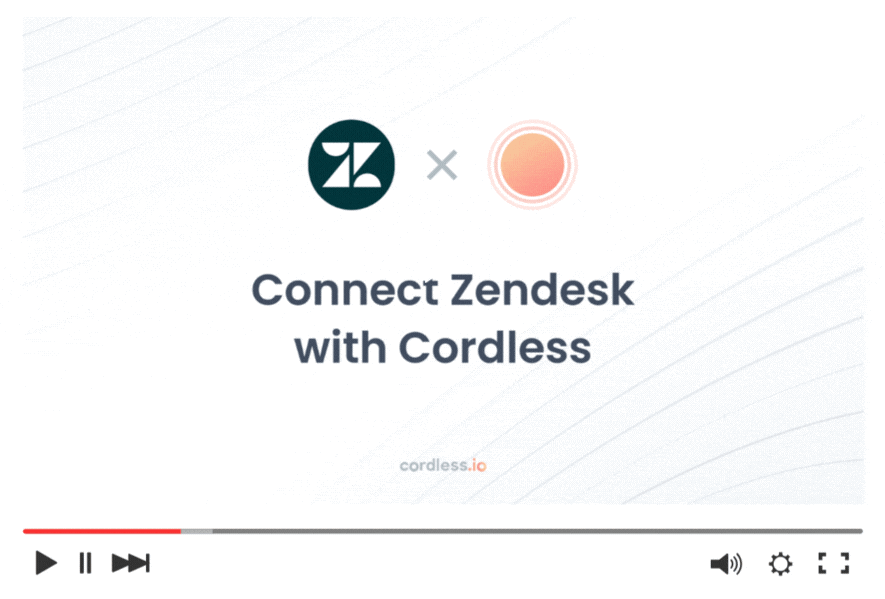 Watch a video of the integration