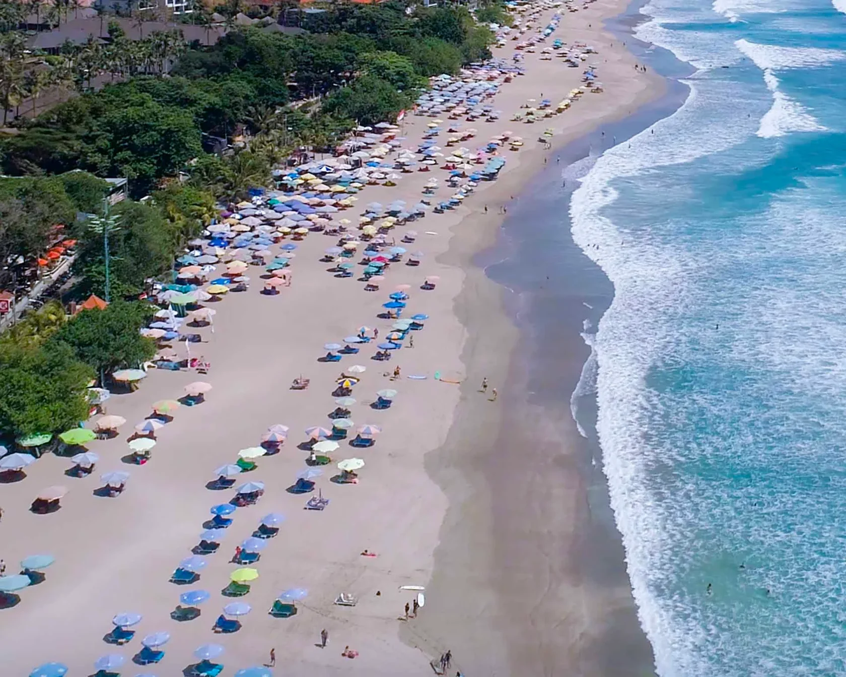 Echo Beach Sunbathing 7am