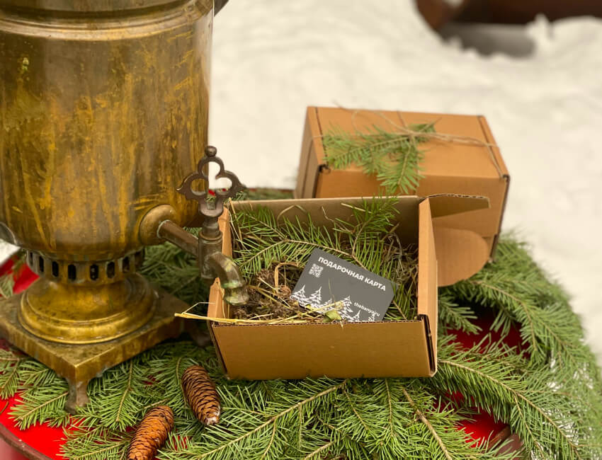 Подарок на новый год - сертификат спа баня Домодедово