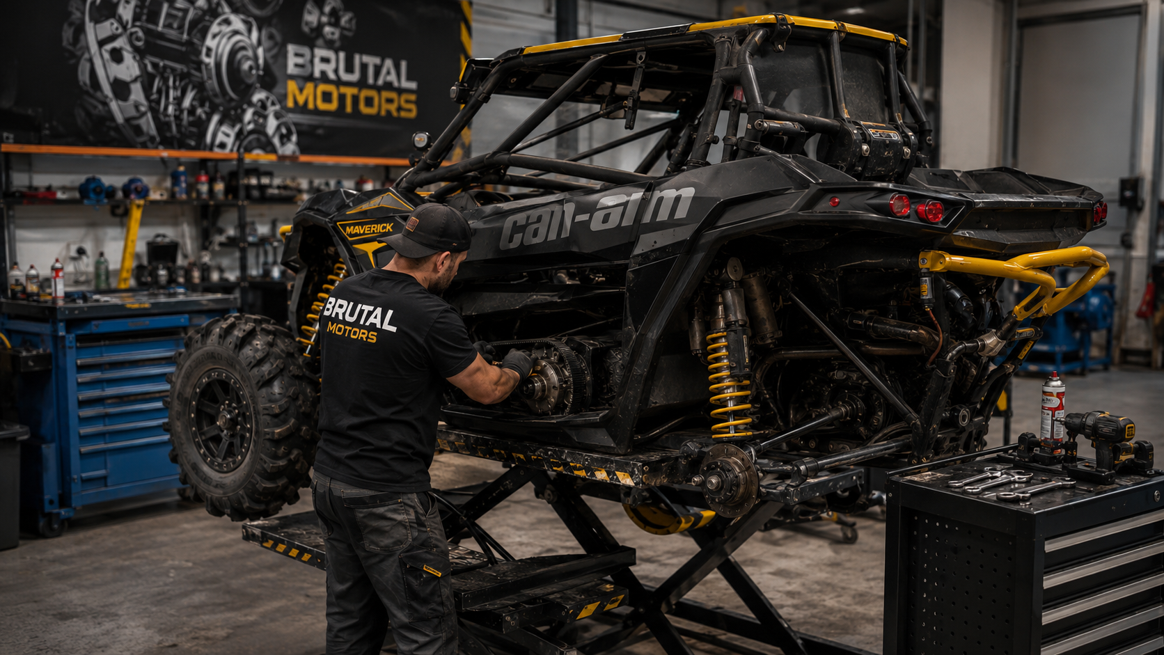 Ремонт и обслуживание багги BRP Can-Am
