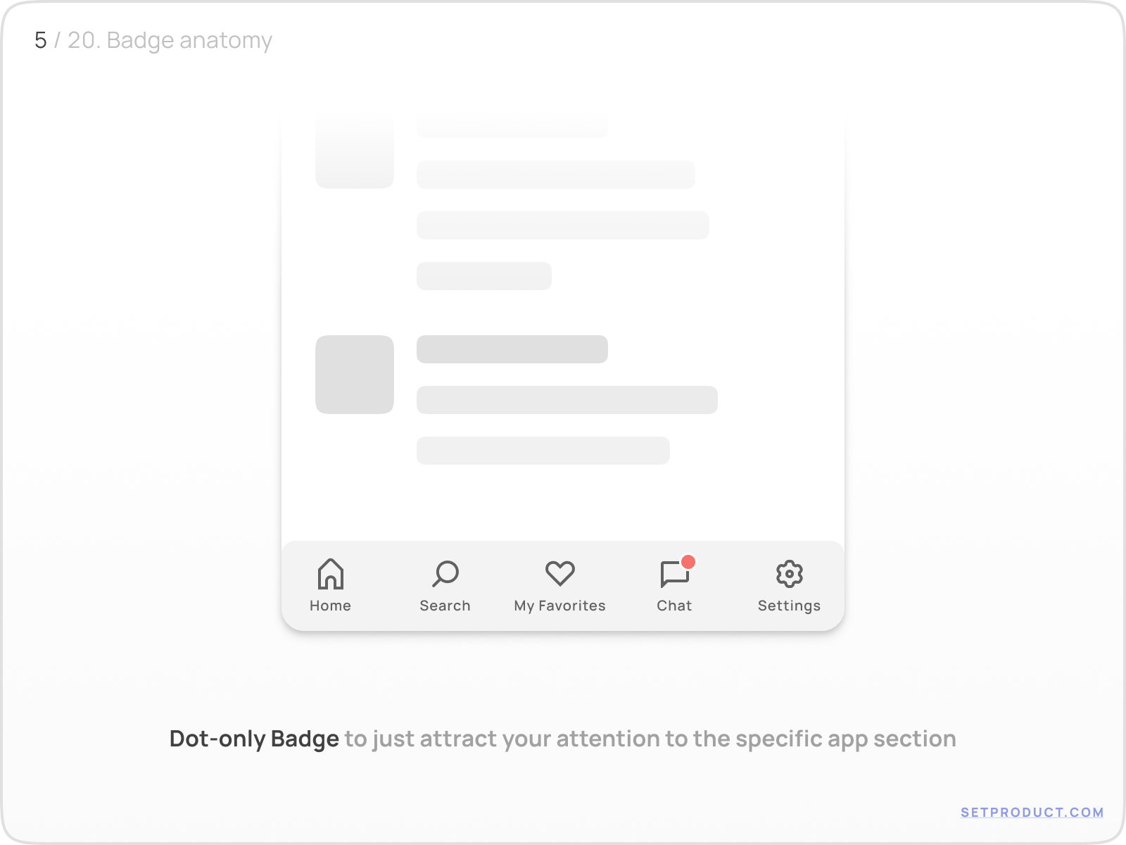 Badges Importance on the Future Desktop Client