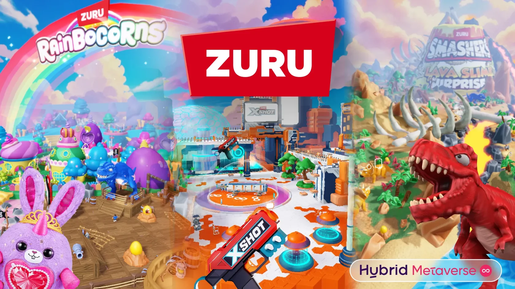Zuru Map Zuru Universe— Hybrid Metaverse
