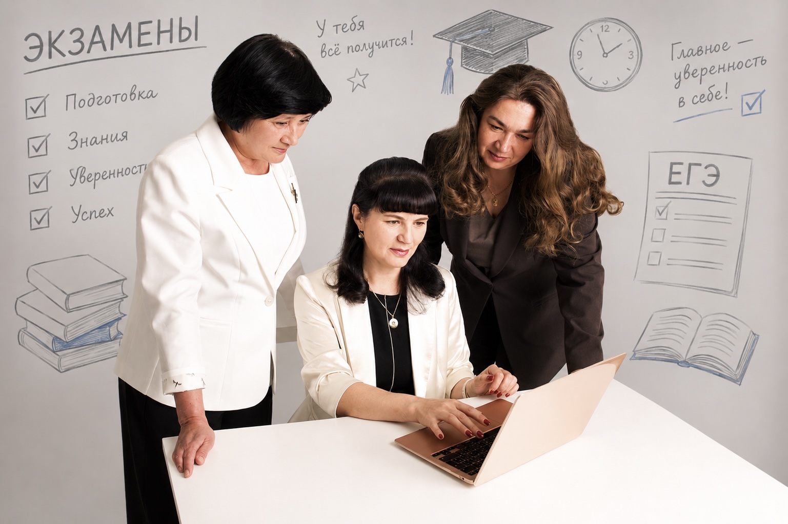 Преподаватель Форус за подготовкой к занятию