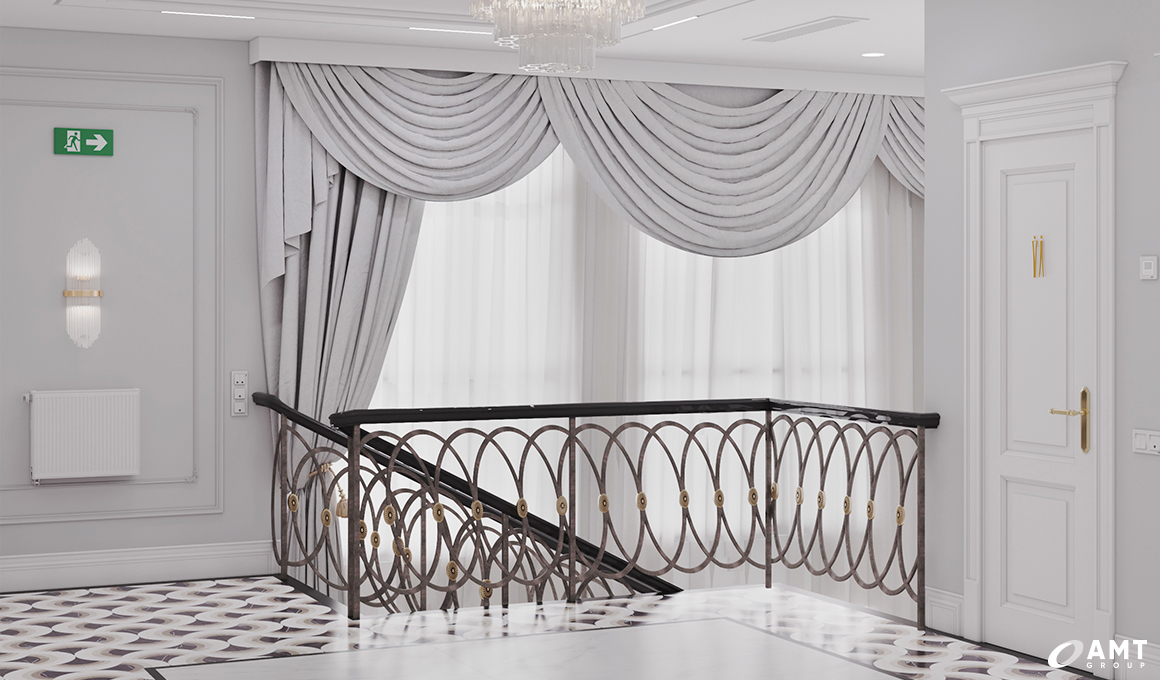 Холл комнаты жениха дома торжеств Prince Palace