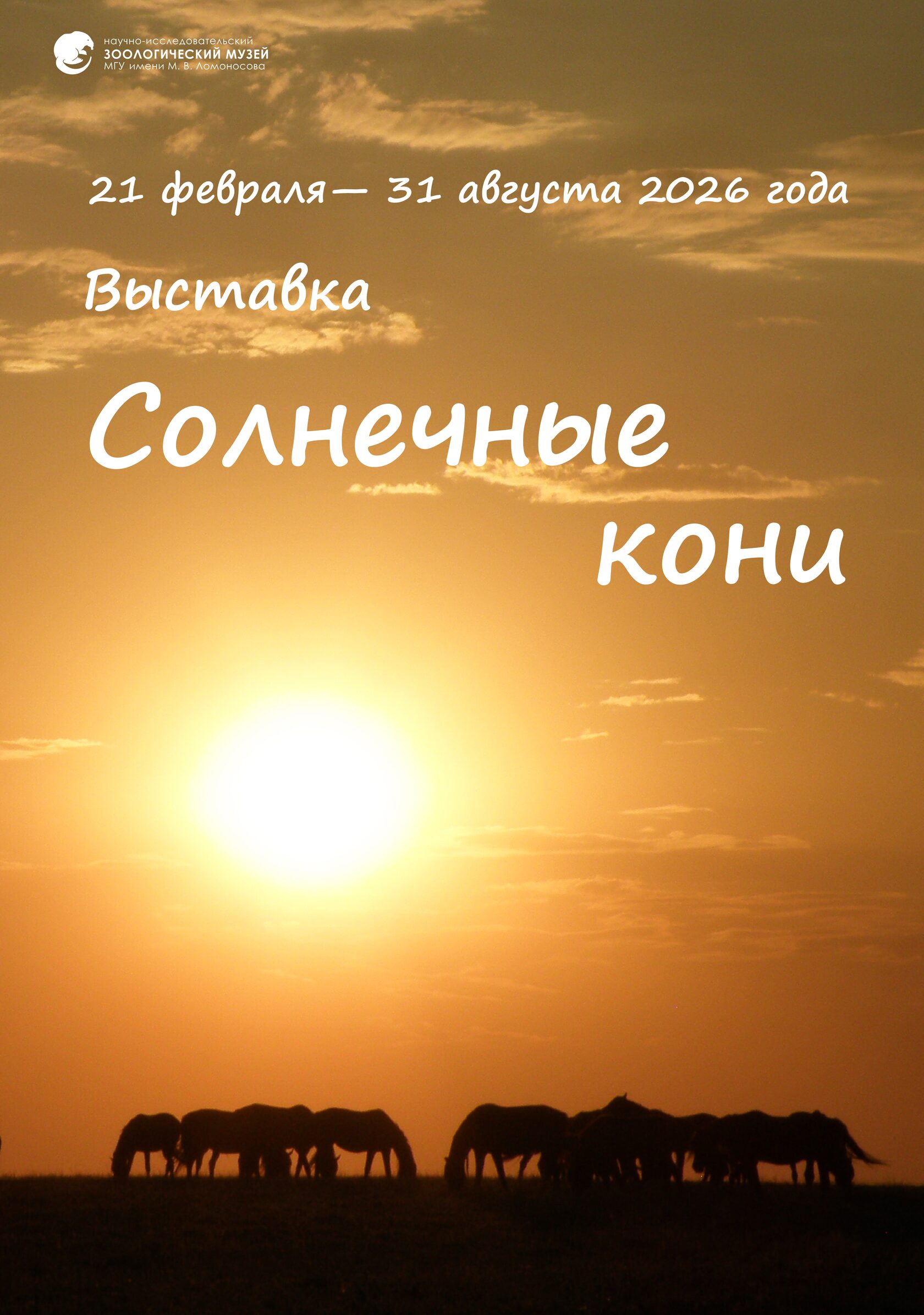 <div style="font-size: 26px;" data-customstyle="yes">21 февраля с 10:00 до 15:00<br />Открытие выставки "Солнечные кони"</div>