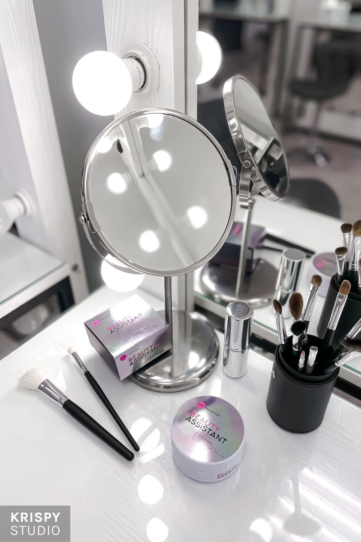 Профессиональные патчи Beauty Assistant, фотосессия в студии визажиста