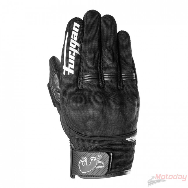 Мужские мотоперчатки FURYGAN JET D3O EVO Black/White, чёрный — SPB-HS, СПб