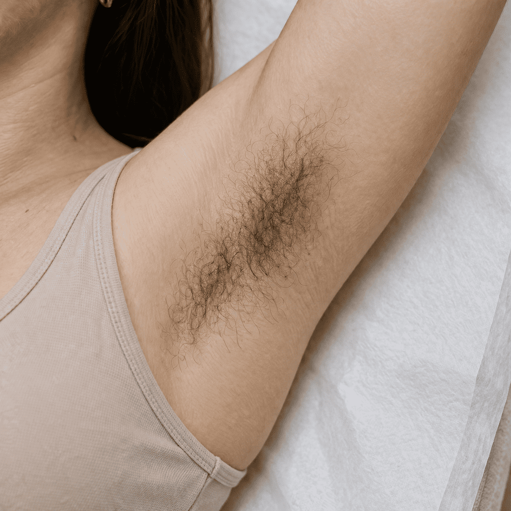 Результат лазерной эпиляции до и после в клинике Любимый-мастер Волгоград