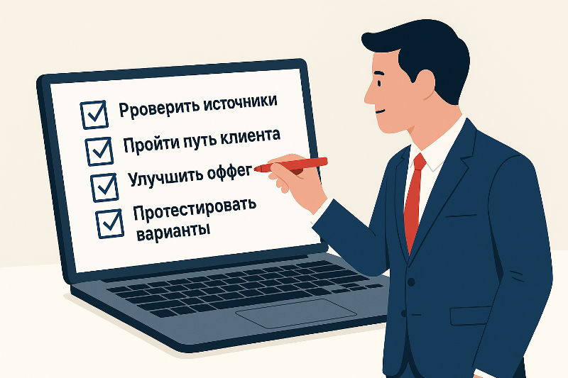 План действий