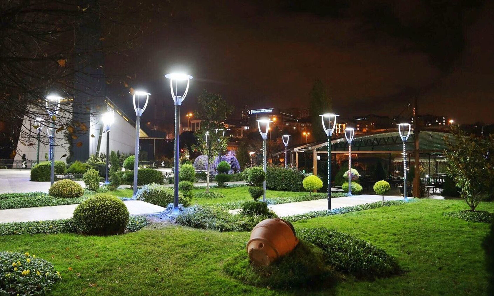 Фотография реализованного проекта парка
