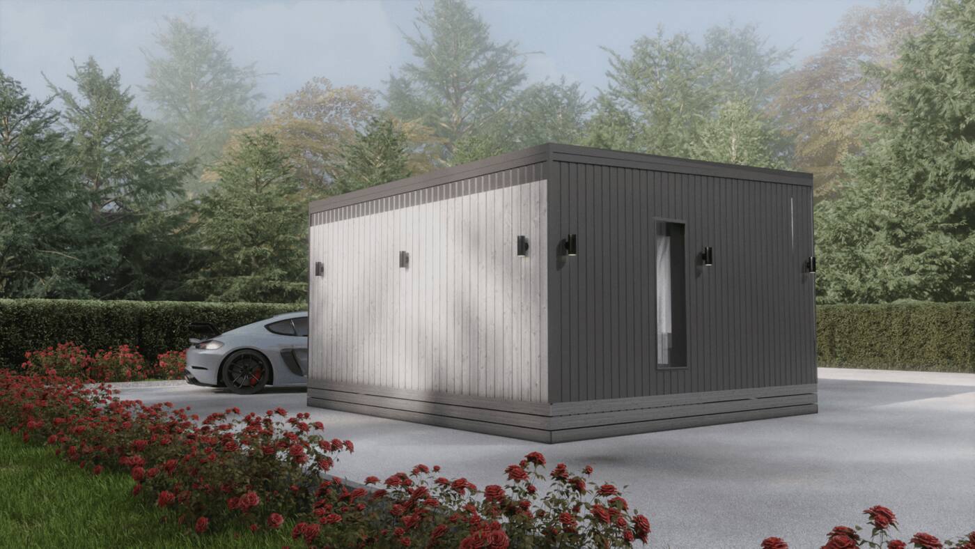 Каркасный дом Оазис 36 · баня, 36 м², кадр 2 со сдачи объекта