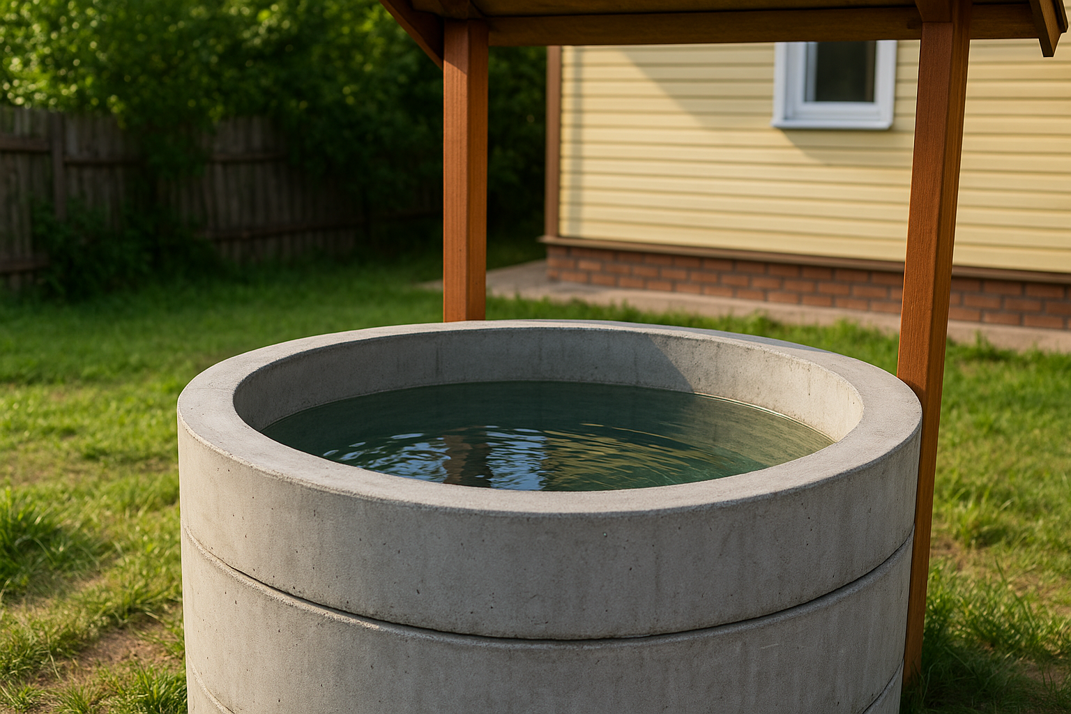 Колодец во дворе