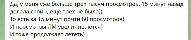 Статистика постов в Threads