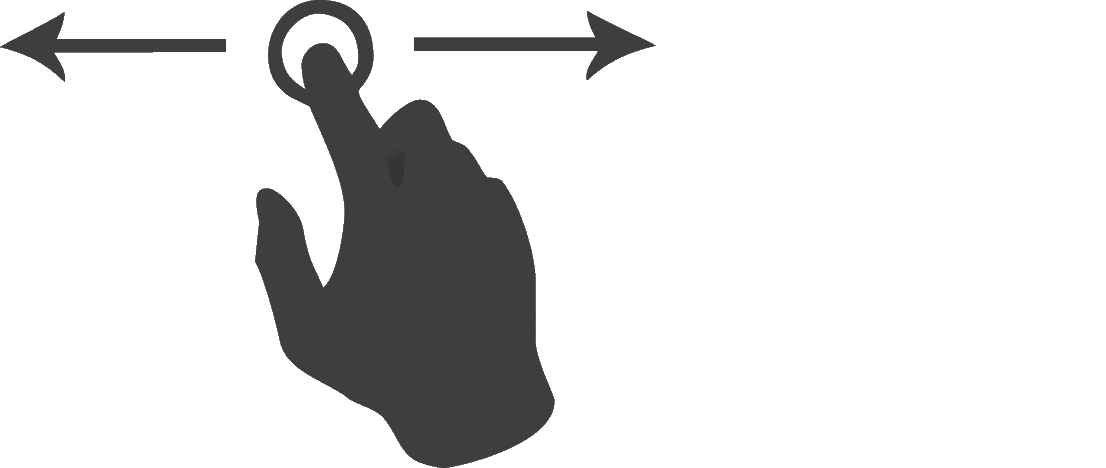 Анимация пролистывания