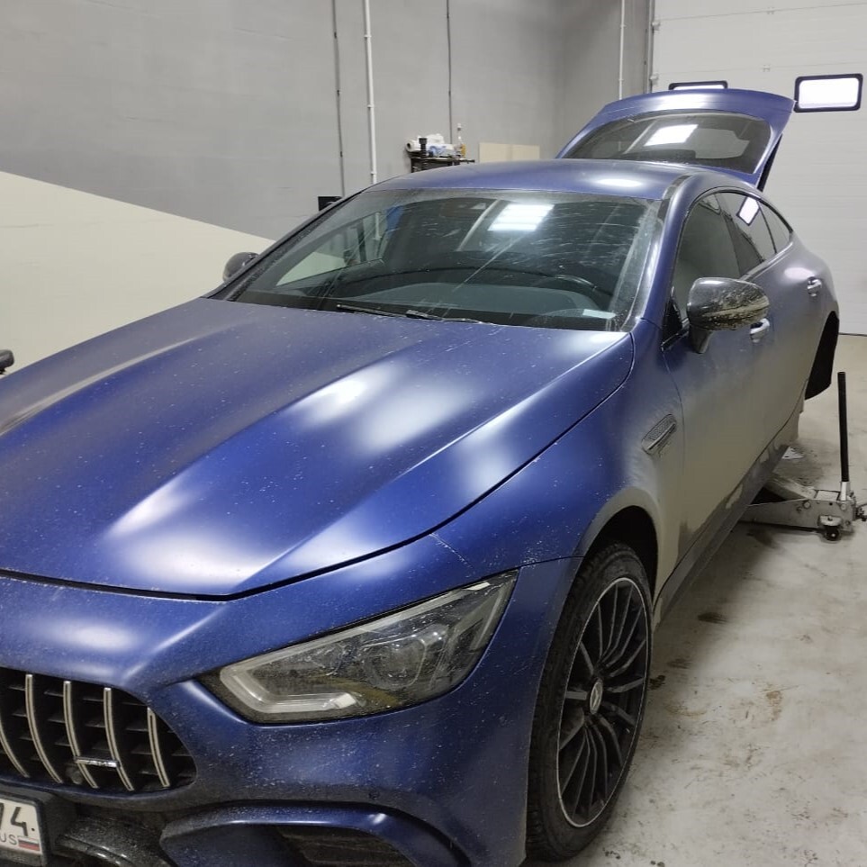 машина переобувается 