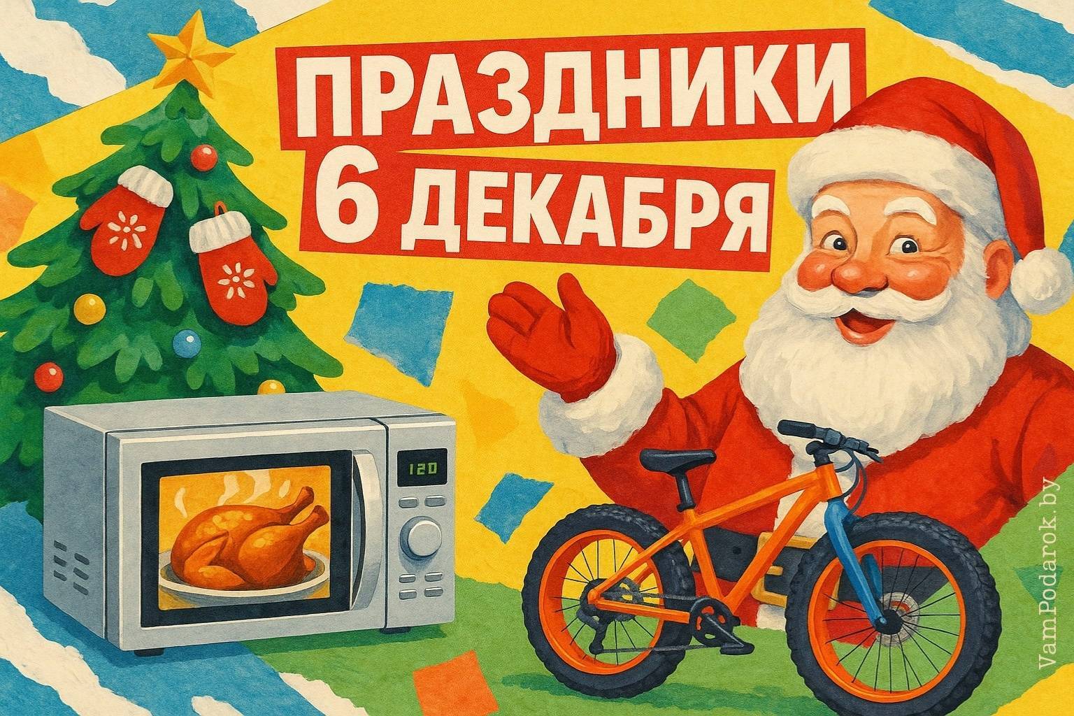 Праздники 6 декабря 2025 года – открытки и картинки