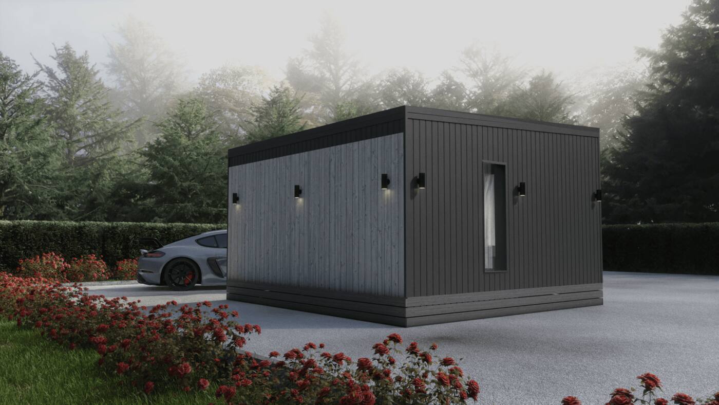 Каркасный дом Оазис 36 · баня, 36 м², кадр 3 со сдачи объекта