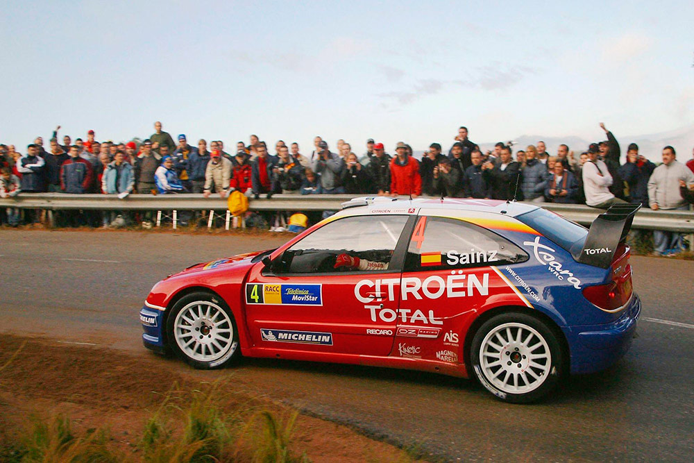 Карлос Сайнс и Марк Марти, Citroën Xsara WRC (76 CXN 78), ралли Каталония 2004