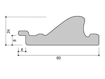 срез акварель