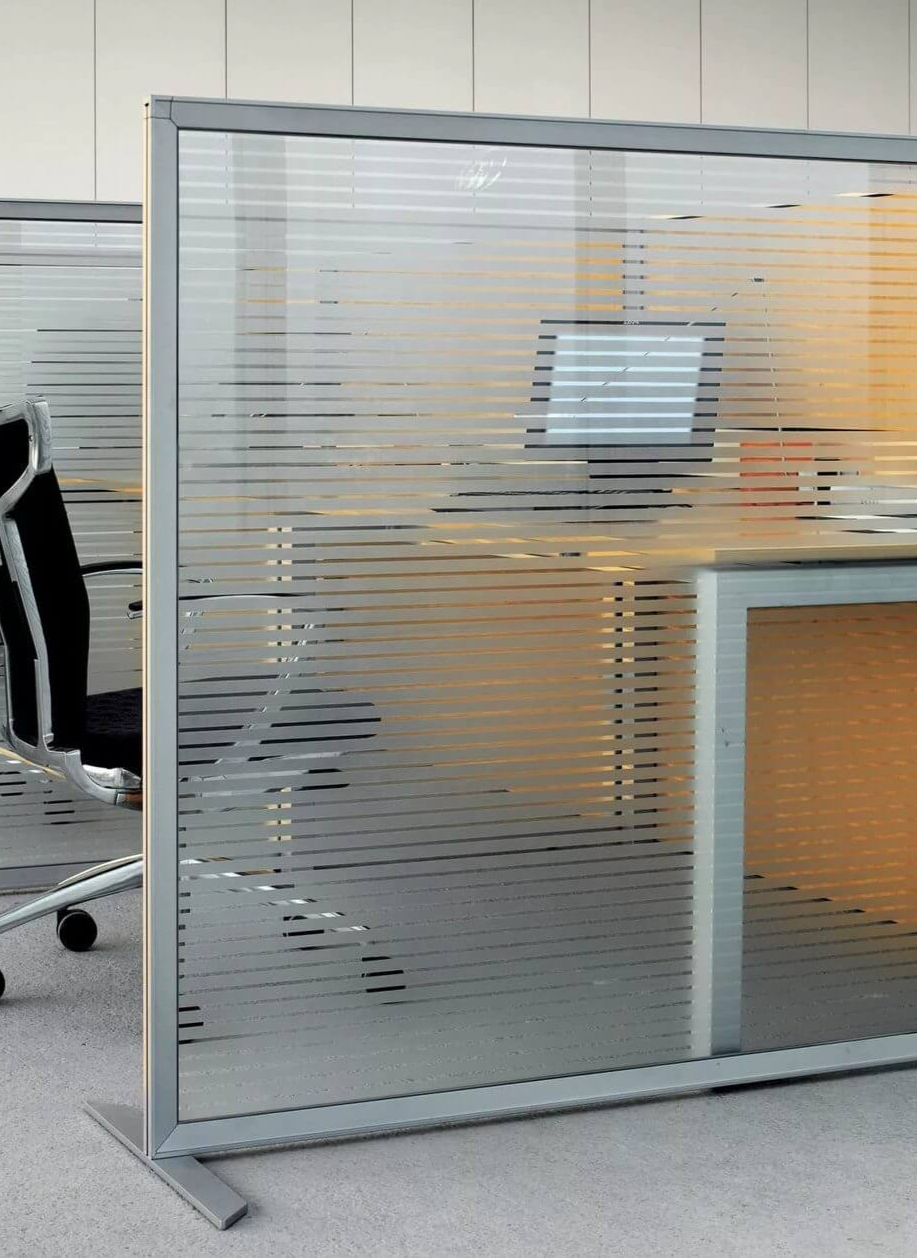 Стеклянные перегородки в офис спб фото