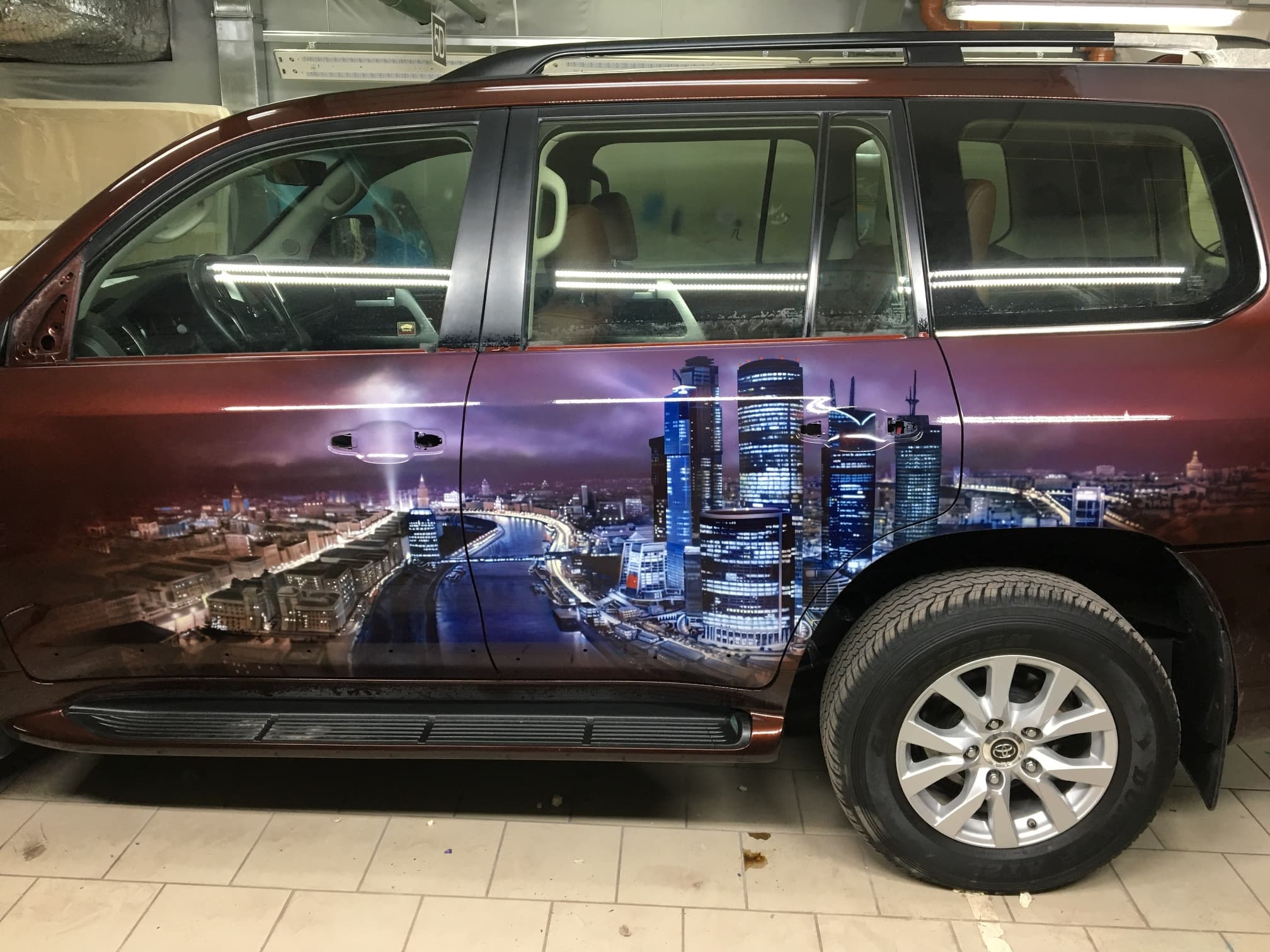 Chevrolet trailblazer аэрография