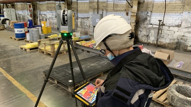 Лазерное сканирование зданий и сооружений, наземных объектов