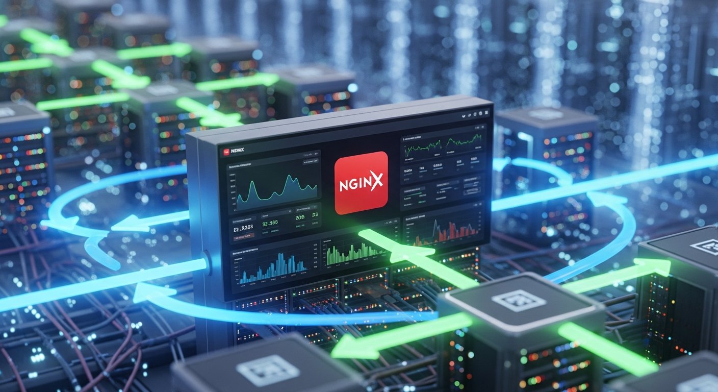 Nginx — высокопроизводительный веб-сервер и reverse proxy для балансировки нагрузки. Руководство по установке, конфигурации, HTTPS, кэшированию и безопасности на Ubuntu, RHEL и Astra Linux.