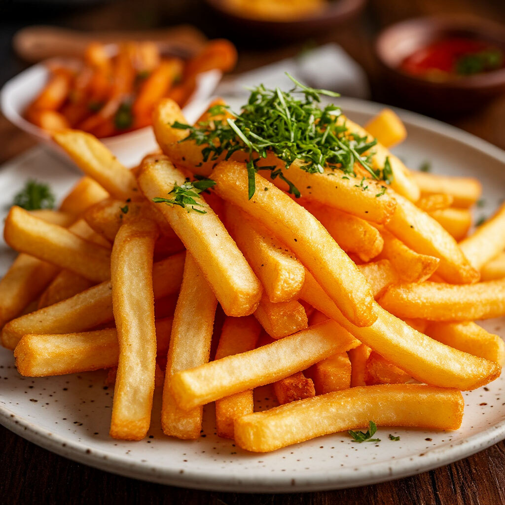 Вред картофеля фри, вероятно, преувеличен