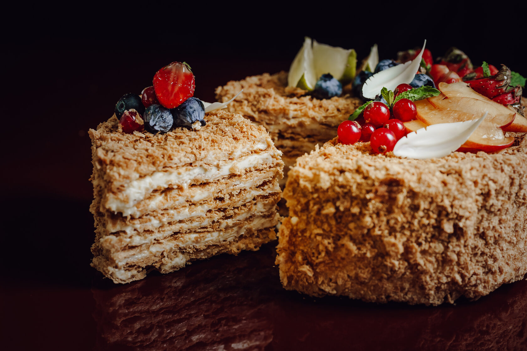 Торт Наполеон на сковороде, пошаговый рецепт с фото на ккал