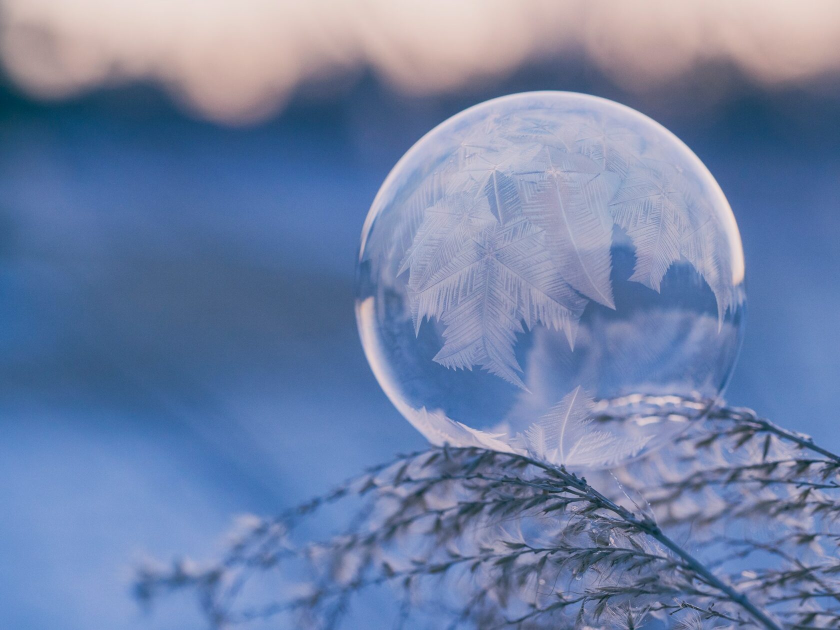 icy globe bauball