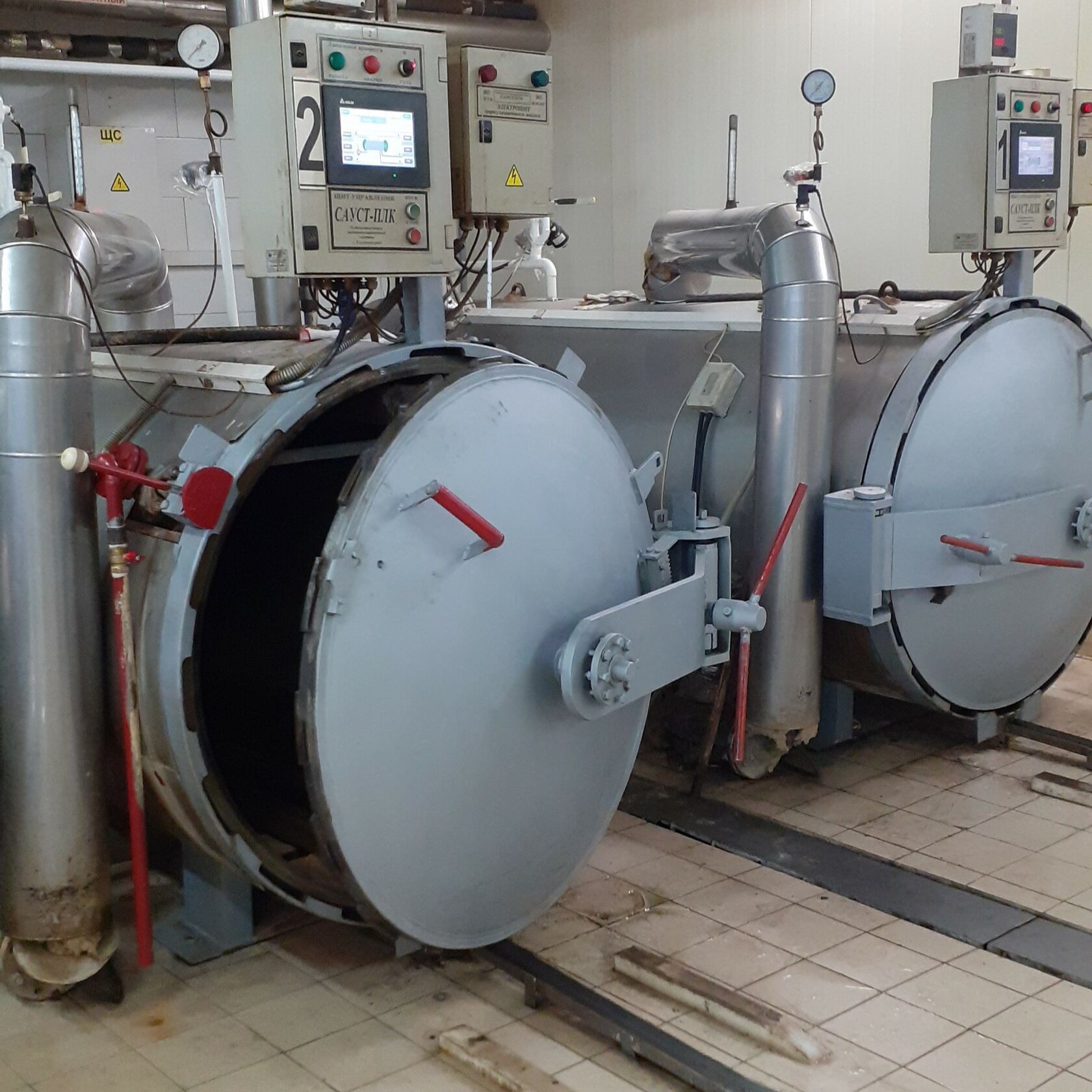 Модернизация автоклава горизонтального