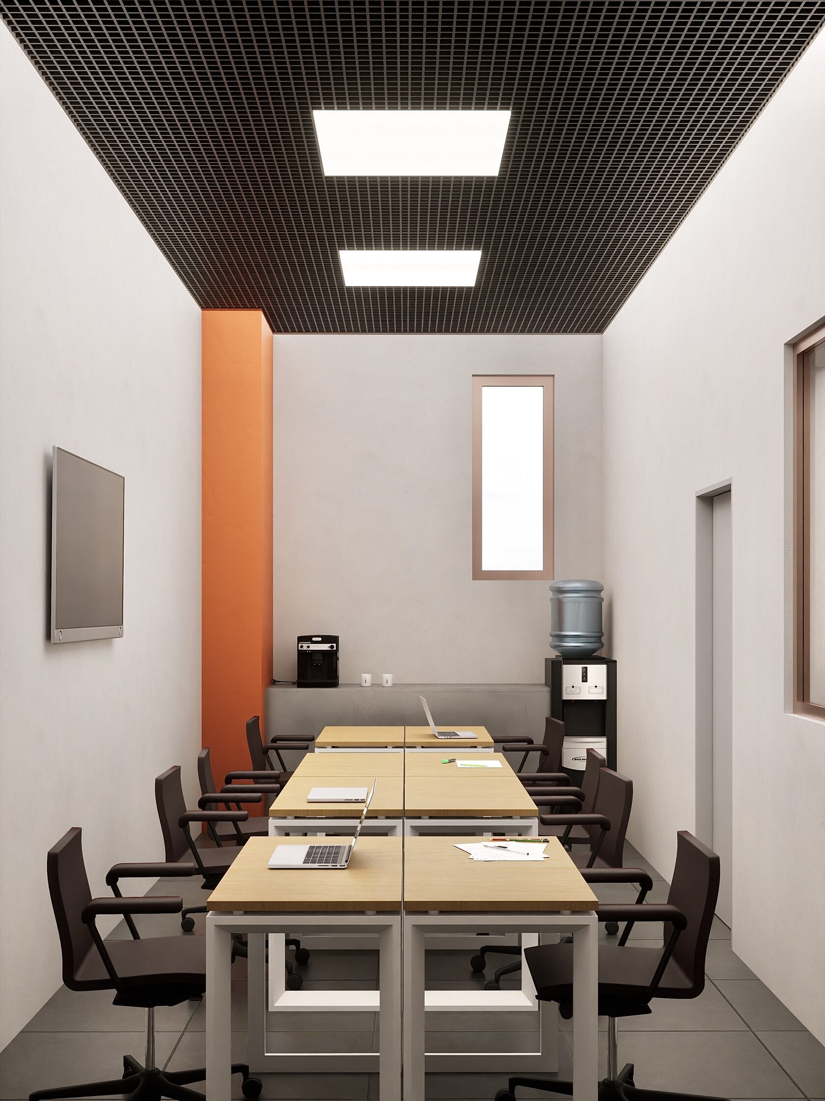 переговорная в офисе интерьер 