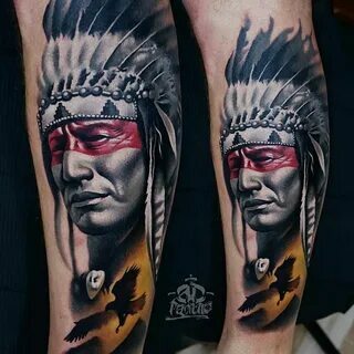 Тотем американских индейцев, эскиз татуировки