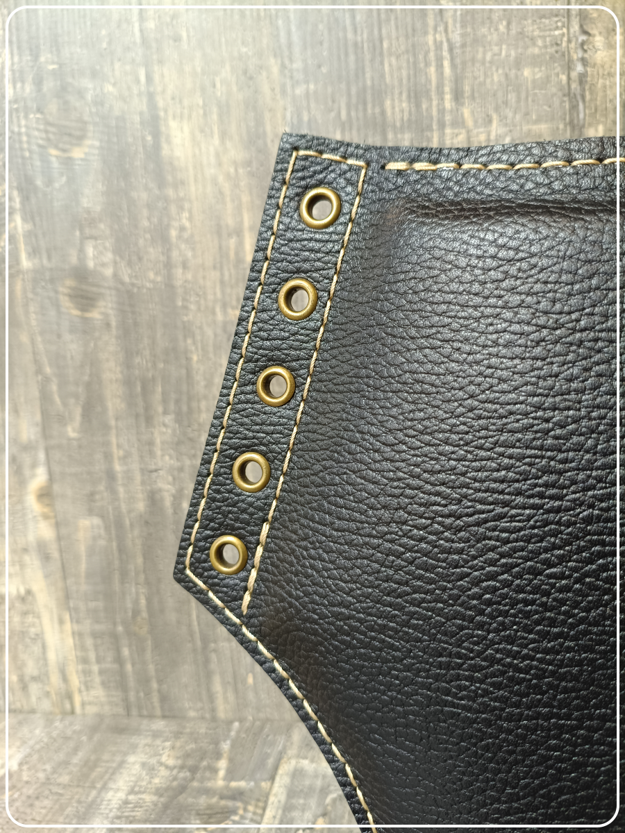 Рукав защитный чёрный для груши силомера