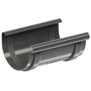 Соединитель водосточного желоба ПВХ