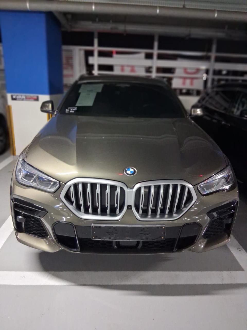 BMW X6 2022 из Кореи — привезён под ключ