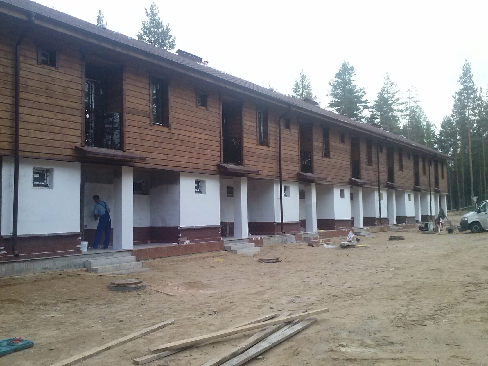 Стеклянные ограждения окон