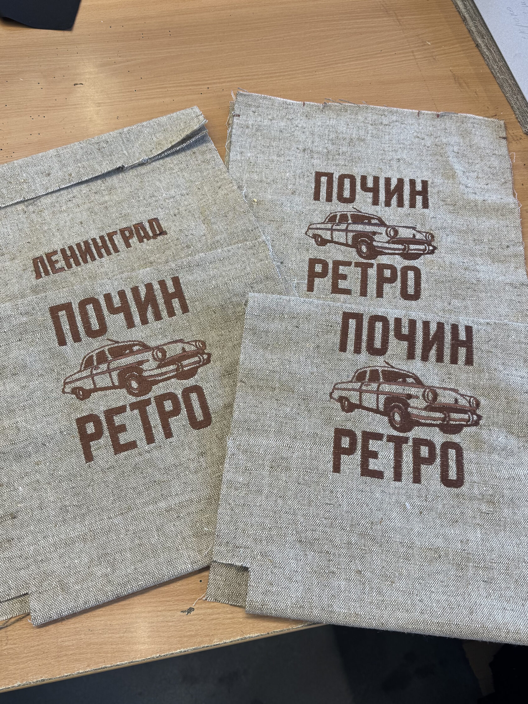 Вышивка логотипа на кепке