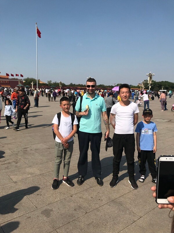 Andrey Kolbasin visiting Beijing during his trip to the Langfang Tattoo Convention in China 606