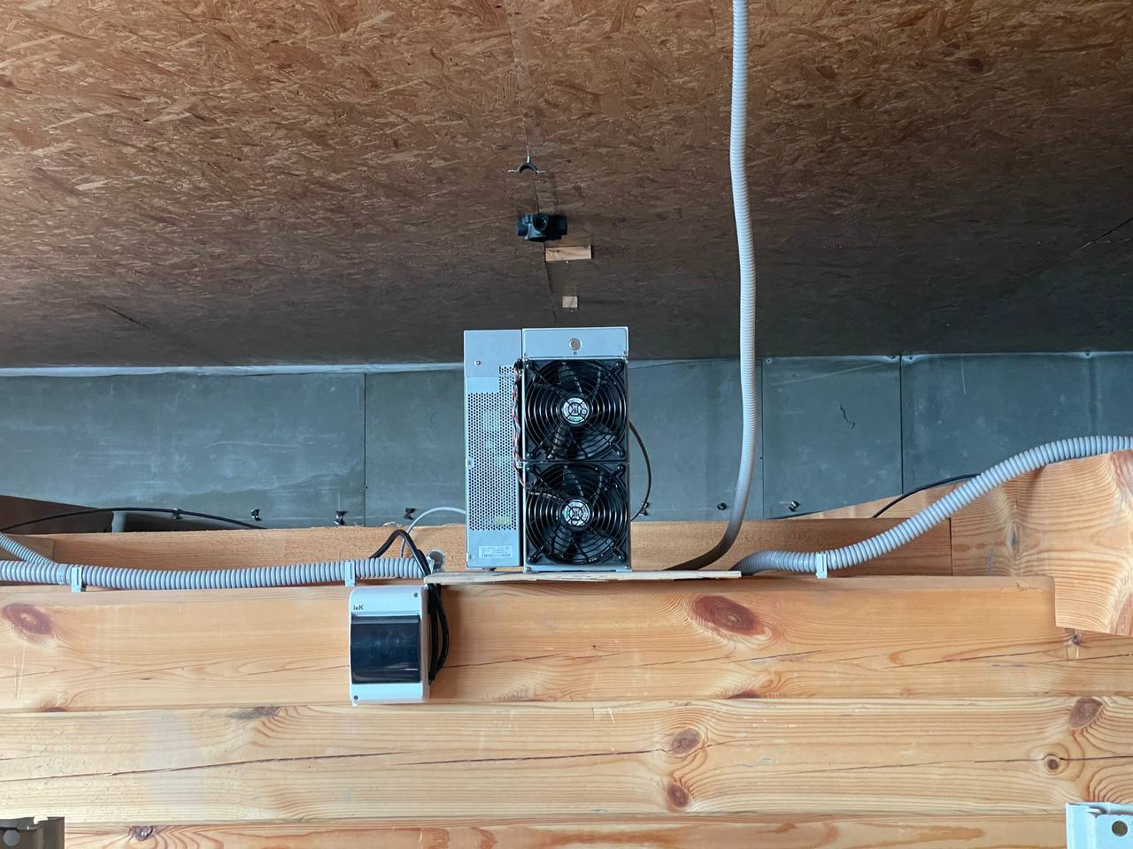 установка асика