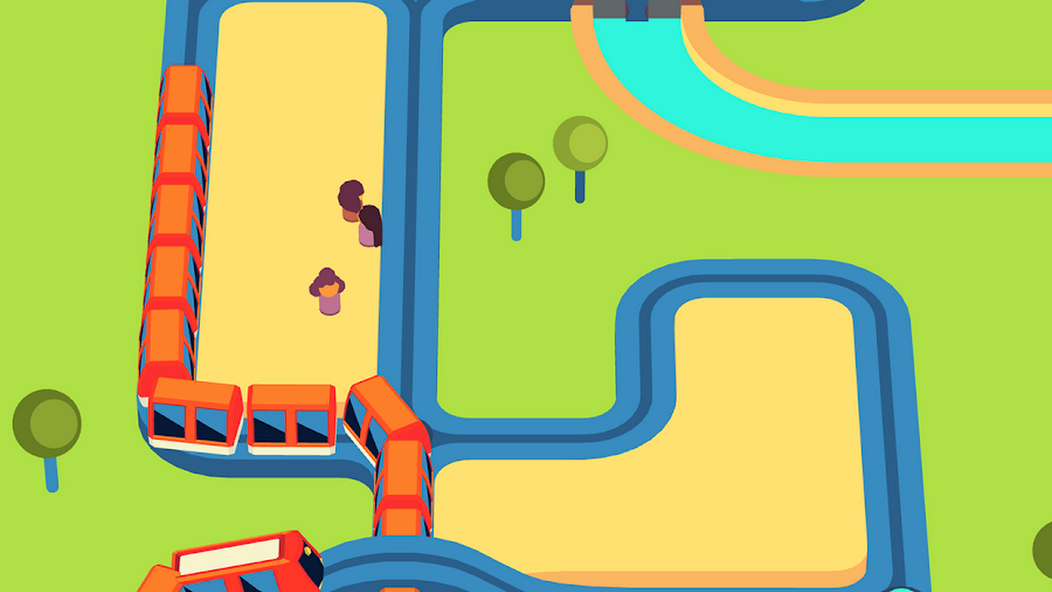 Train Taxi казуальная игра про поезд на телефон