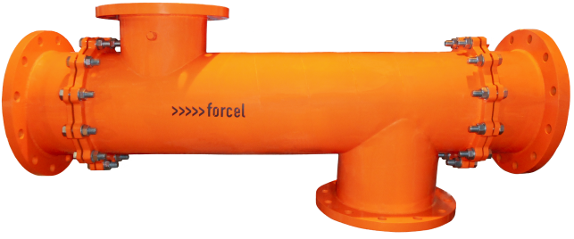Теплообменный аппарат Forcel в фирменном оранжевом цвете