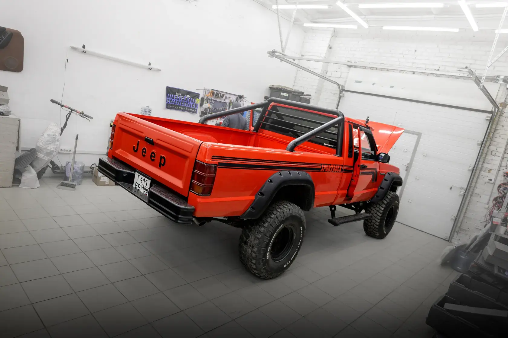 Jeep Comanche после работ в Legend Auto