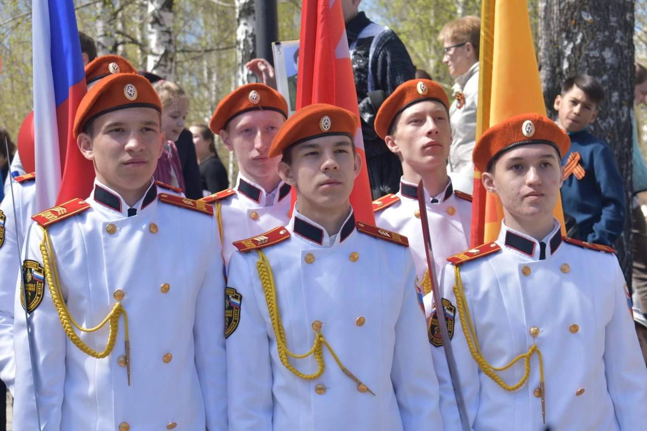 Фото кадетов в парадной форме